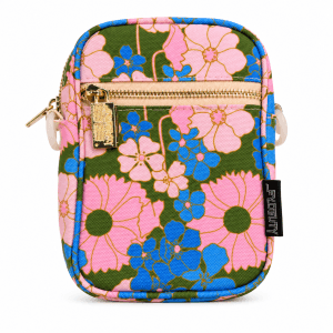 Floral Crossbody Brick Bag