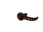 Glass Bowl Fancy Swirl Handle