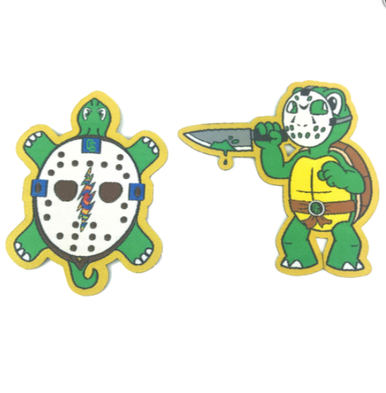 Official Genius Jason Turtle Iron On patches