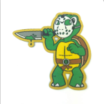 Official Genius Jason Turtle Iron On patches