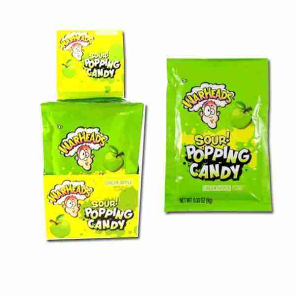 Warheads Sour Popping Candy