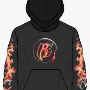 Cookies X Ruff Ryders Flame Pullover Hoodie
