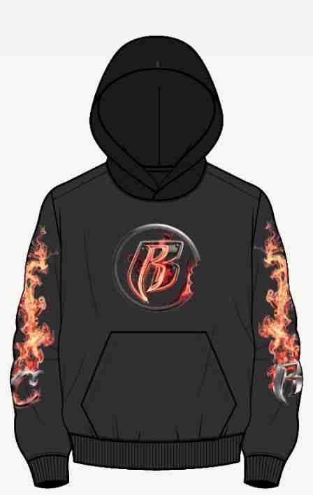 Cookies X Ruff Ryders Flame Pullover Hoodie