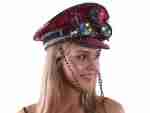 Dark Pink Captain Hat