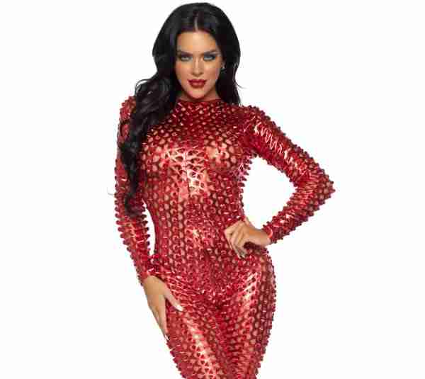 Laser Cut Catsuit