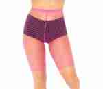 Fishnet Biker Shorts Queen Size