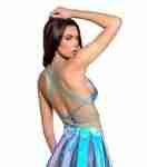 Vinyl Top Unicorn Light Blue