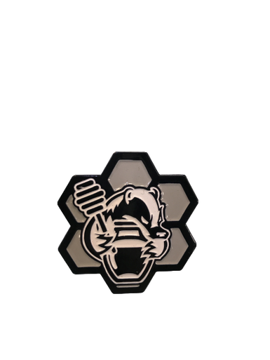 HUNI BADGER - HAT PIN