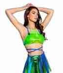 Poseidon Vinyl Top Lime Green