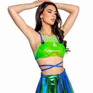 Poseidon Vinyl Top Lime Green