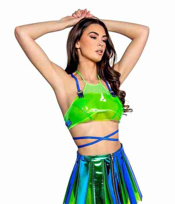 Poseidon Vinyl Top Lime Green