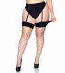 Fence Net Stockings Plus Size