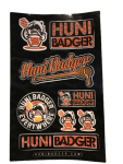 Huni Badger Stickers