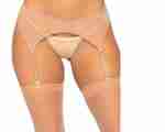 Roxy Rhinestone Garter Belt