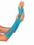 Triangle Net Fingerless Gloves