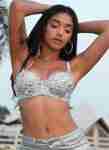 Rhinestone Sparkling Gem Bra