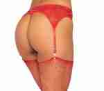 Roxy Rhinestone Garter Belt