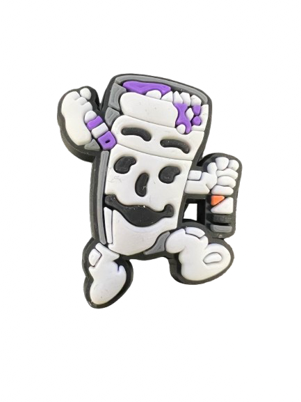 Act Right Drank Man Croc Charm