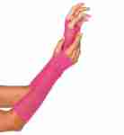 Triangle Net Fingerless Gloves