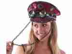 Dark Pink Captain Hat