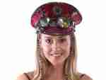 Dark Pink Captain Hat