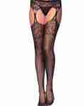 Iris Fishnet with Garter