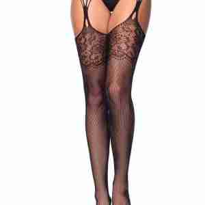 Iris Fishnet with Garter