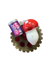 Grape Blast Shroom Pin