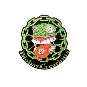 Biohaz Creations Pin