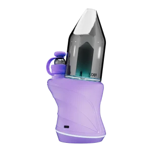 Focus V CARTA Sport Lilac electronic dab rig portable concentrate vaporizer rear view