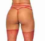 Rhinestone Garter Belt