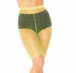 Fishnet Biker Shorts