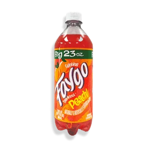 Faygo Peach Soda 23 oz