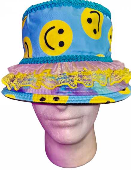 Mino Makes Bucket Hats "Happy Curves"