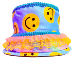 Mino Makes Bucket Hats "Happy Curves"