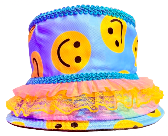 Mino Makes Bucket Hats "Happy Curves"