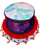 Mino Makes Bucket Hats "Cherry Berry"