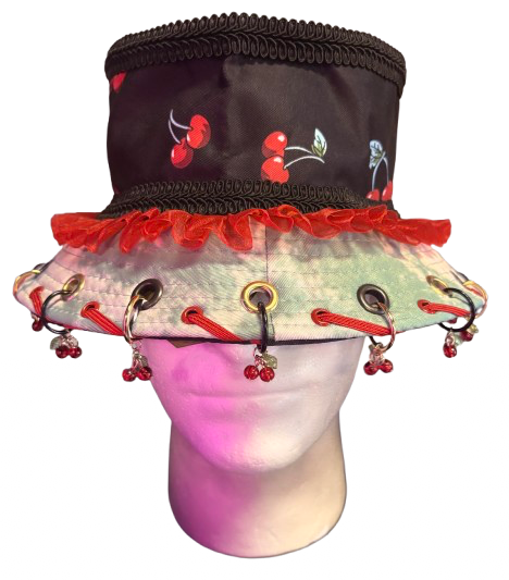 Mino Makes Bucket Hats "Cherry Berry"
