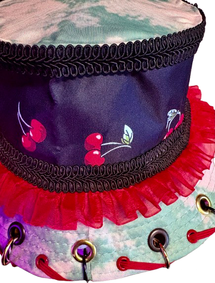 Mino Makes Bucket Hats "Cherry Berry"