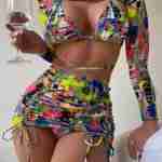 Fest All Over Print Bikini Bottoms