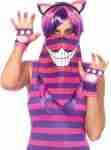 Cheshire Cat Costume Bandana Mask