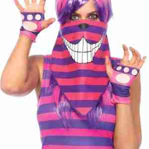 Cheshire Cat Costume Bandana Mask