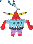 Liyakitten Small Kandi Keychain Necklace