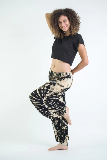 Assorted Tie Dye Spandex Cotton Harem Pants