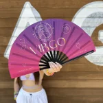 DeFlare Hand Fan Celestial Zodiac Collection