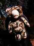 Camo Bear Backpack