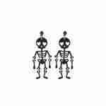 BN Skull Earrings