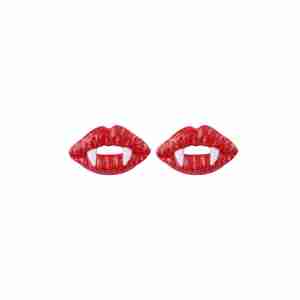 G Vampire Fangs Earrings