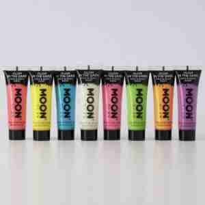 Moon Glow In The Dark Face And Body Paints