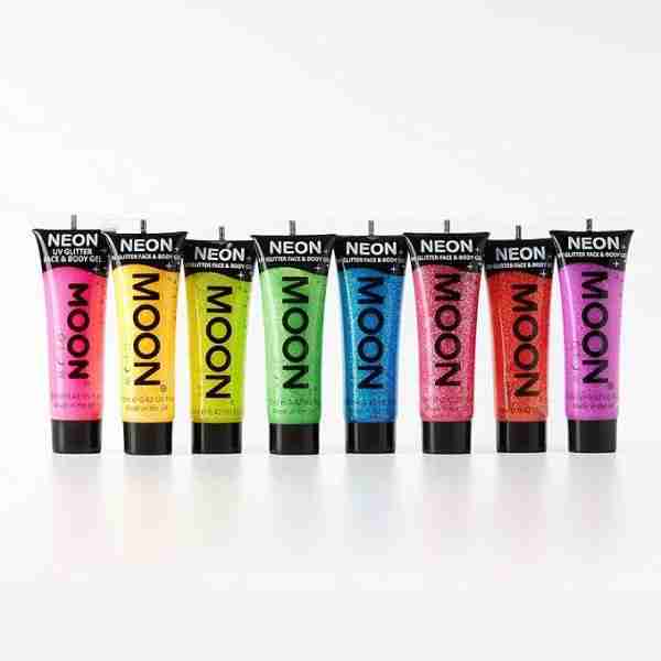 Moon Fine Glitter Face And Body Gels